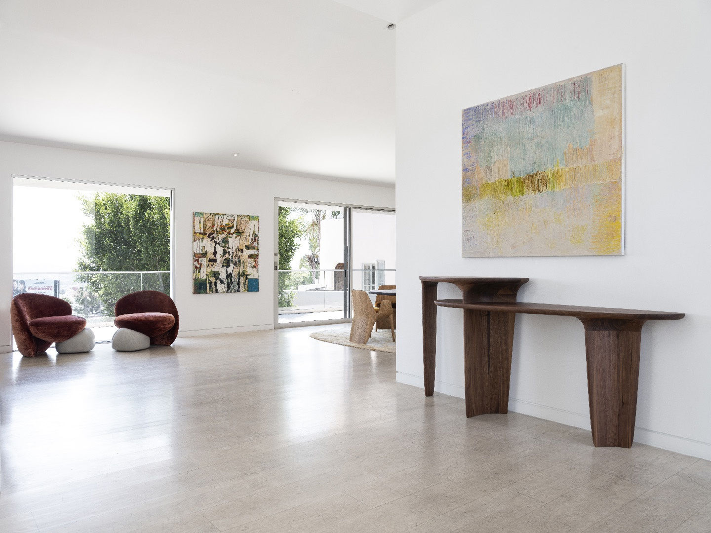 Christopher Le Brun and Edmond Brooks-Beckman, July 11 &ndash; August 9, 2024. Courtesy of the artists and albertz benda, Los Angeles. Photo: Julian Calero