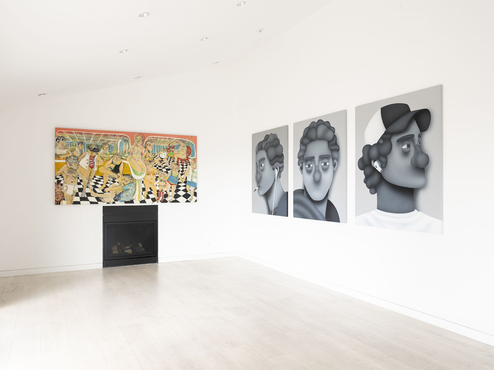 City Lights. albertz benda, Los Angeles. September 10 - October 1, 2022⁠. Photo: Julian Calero⁠