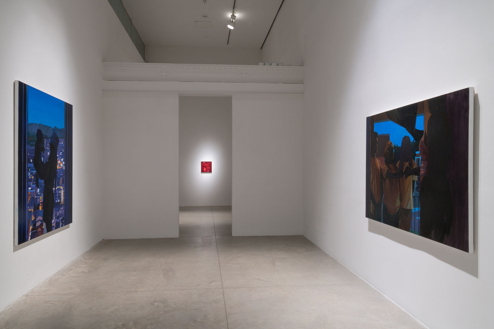 Kevin Brisco Jr.: Footsteps in the Dark. albertz benda, New York. October 13 - November 12, 2022. Photo by Adam Reich