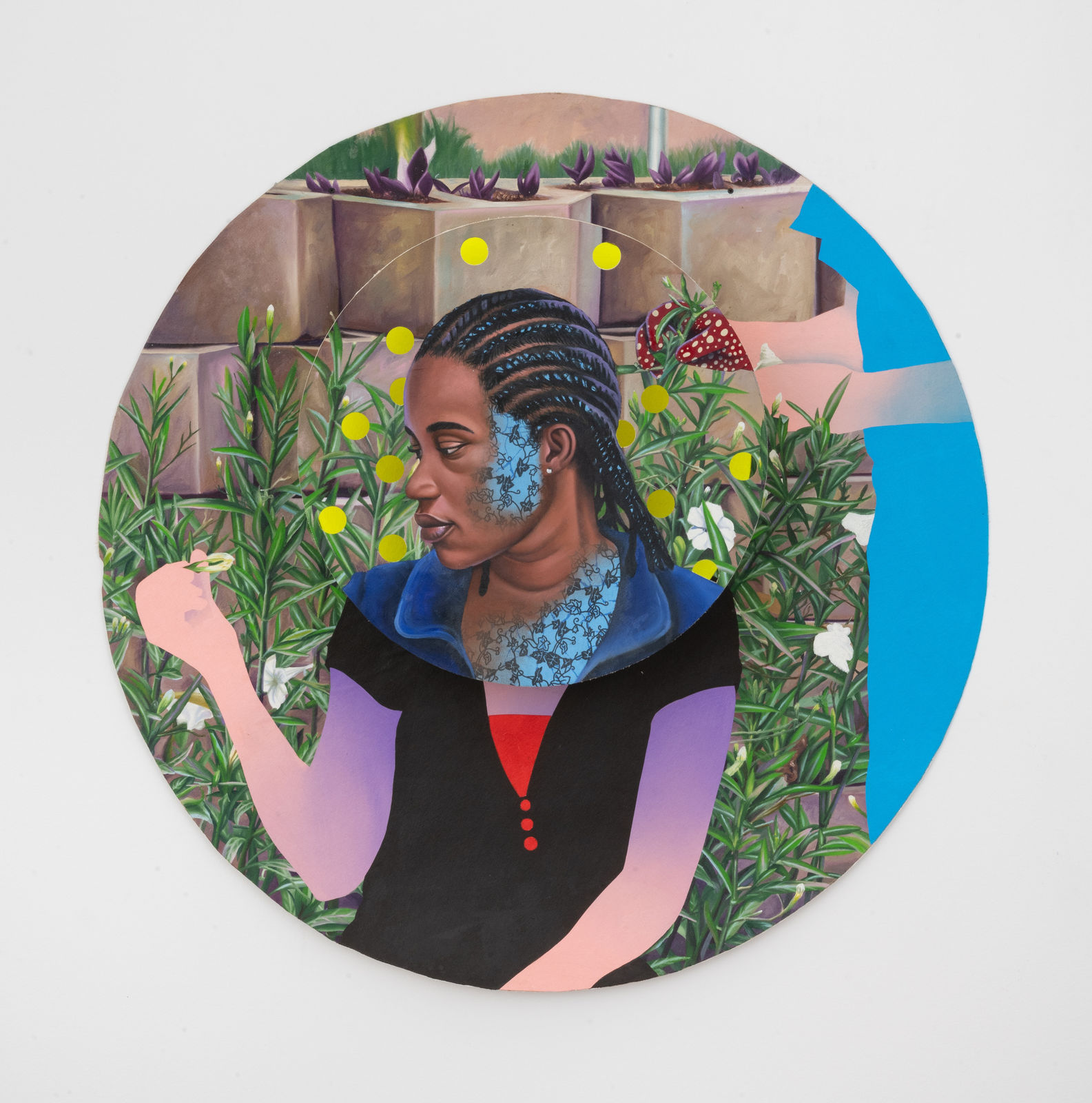 Patrick Quarm, IN BLOOMS EMBRACE, 2024