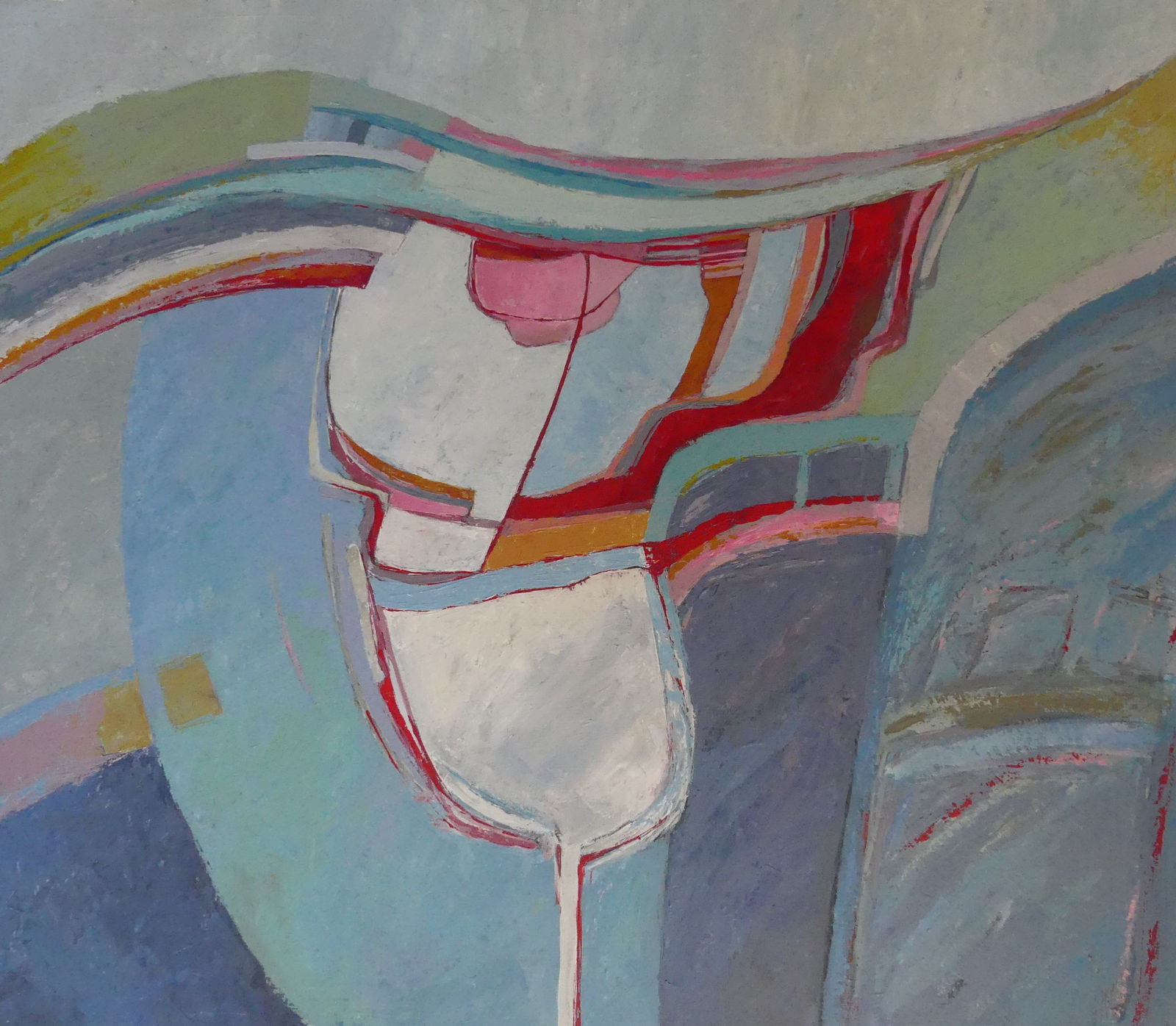 Jean Noble RI, Summer, The Thames