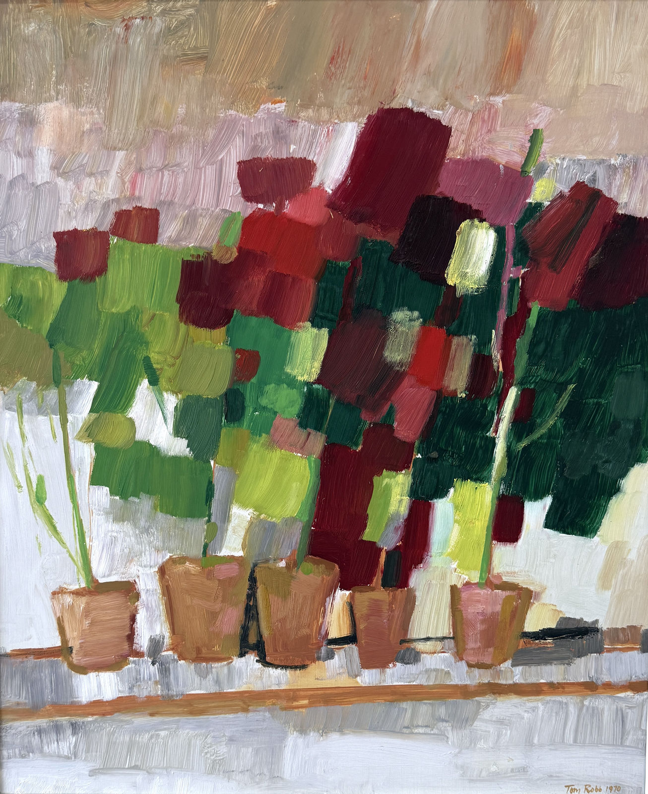 Tom Robb, Summer Flowers, 1970