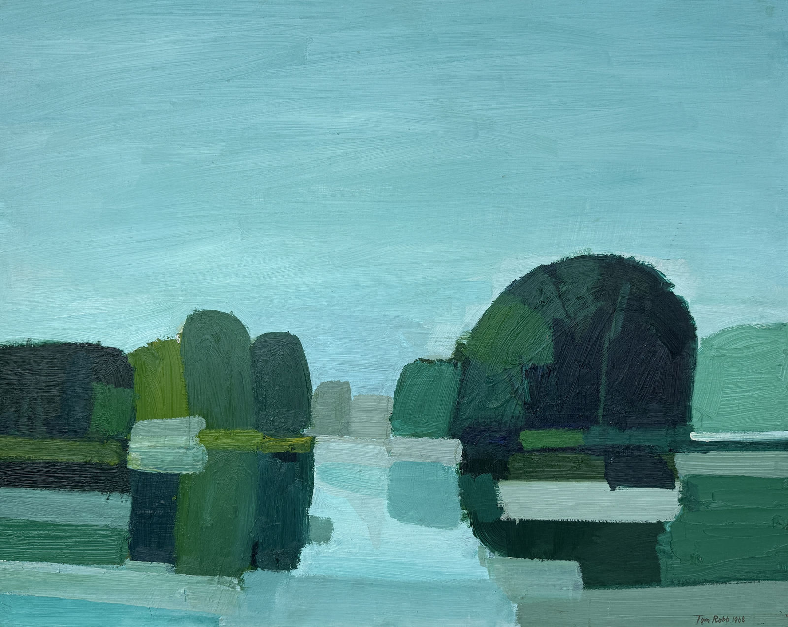 Tom Robb, Thames View , 1968