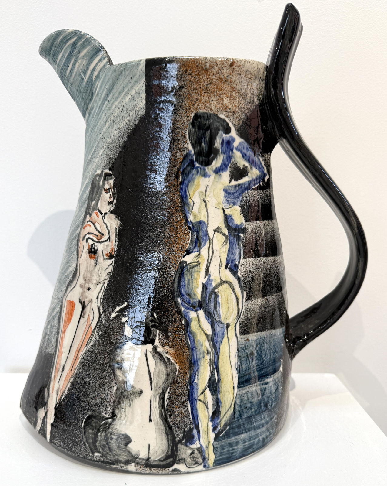 Paul Jackson, Two-sided Nudes Jug , 2025