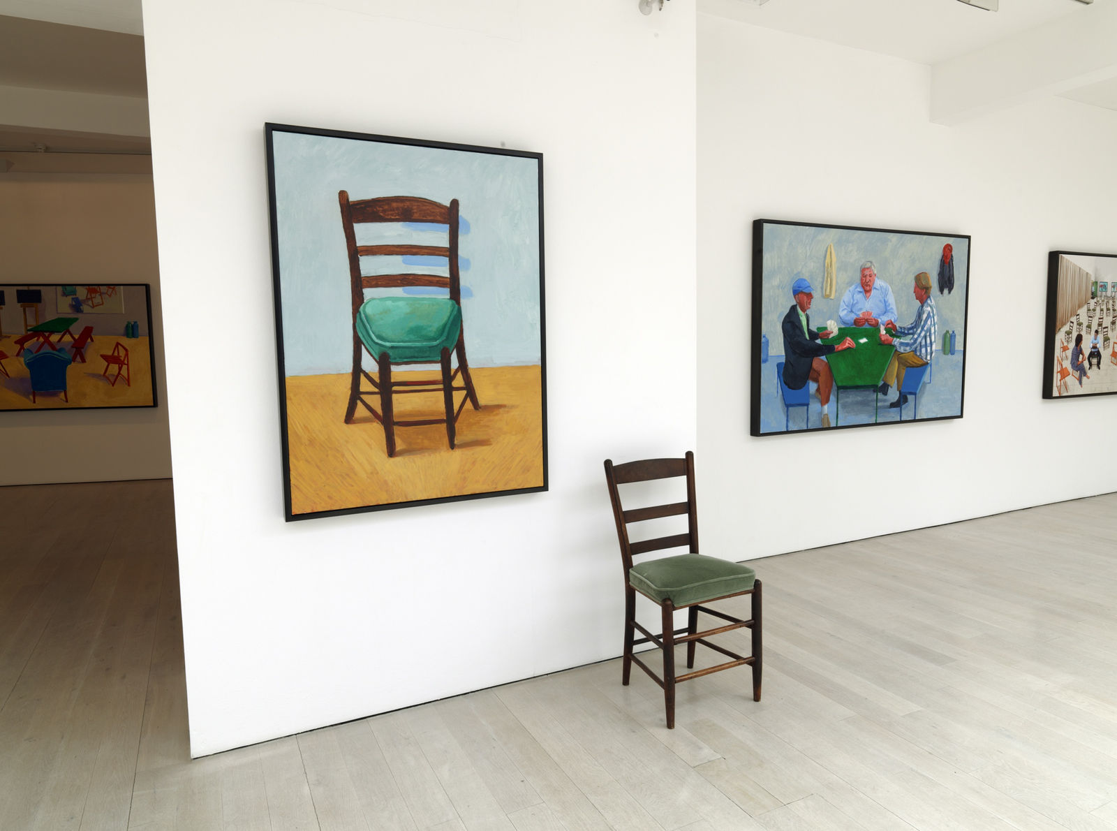 David Hockney installation image @ Annely Juda Fine Art 2015