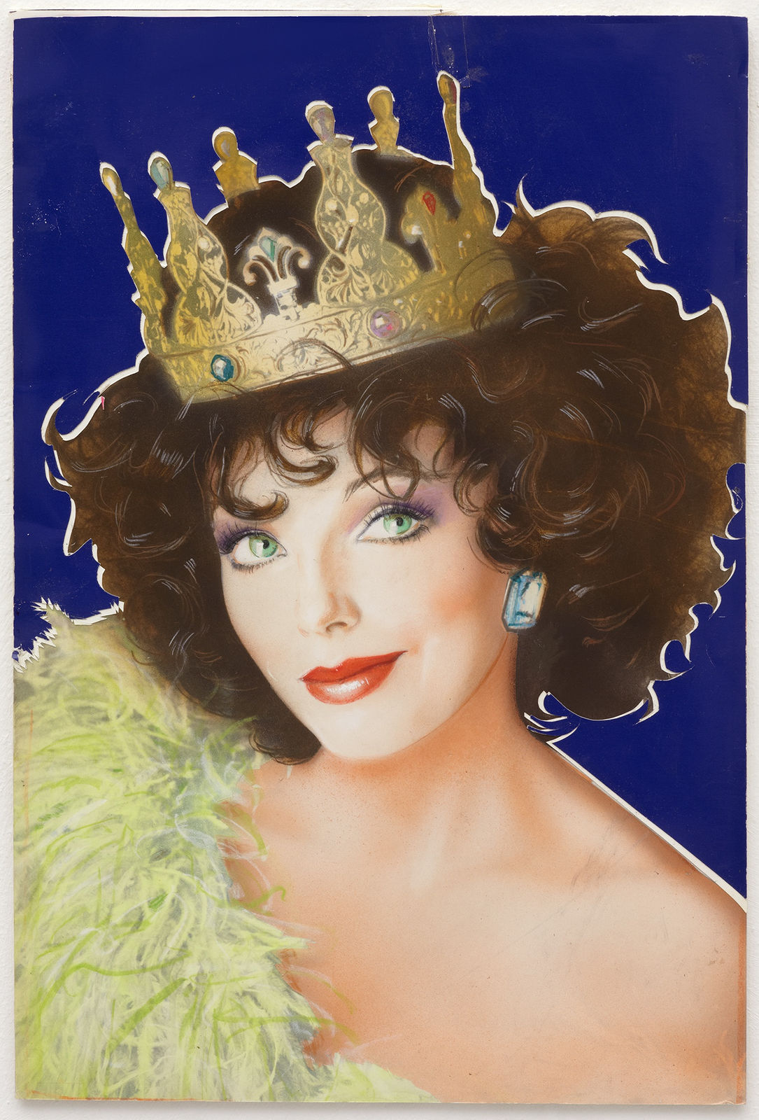 Richard Bernstein, Joan Collins (Interview Maquette), 1984