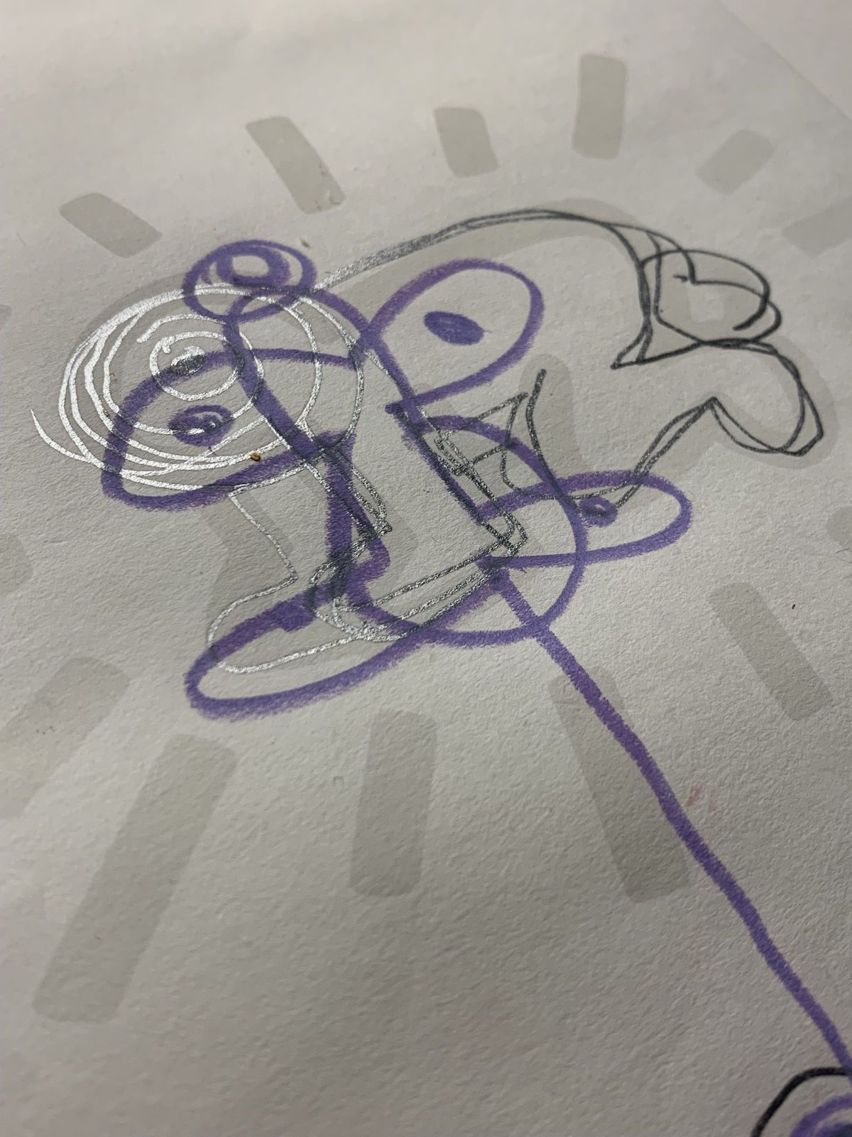 George Condo, Untitled ('Radiant Baby'), 1986