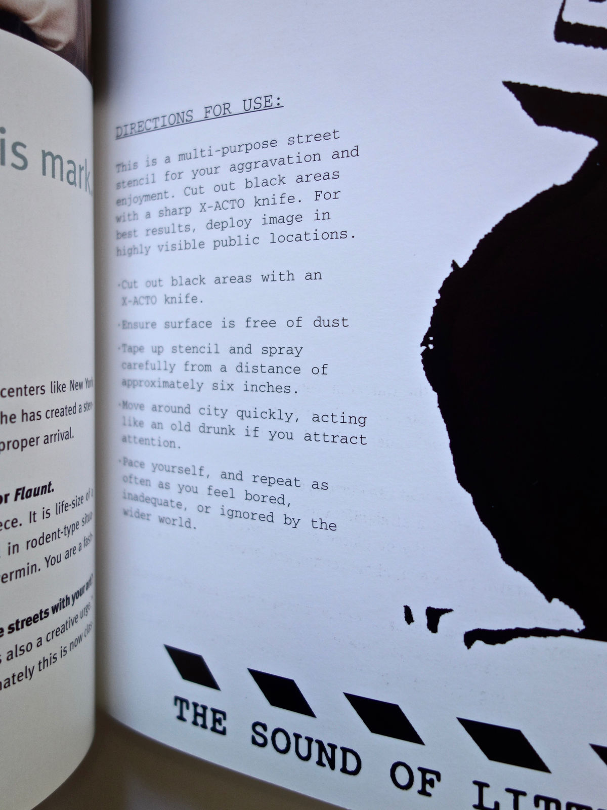 Banksy, Flaunt Magazine (Issue 30 - With Banksy Radar Rat stencil), 2001