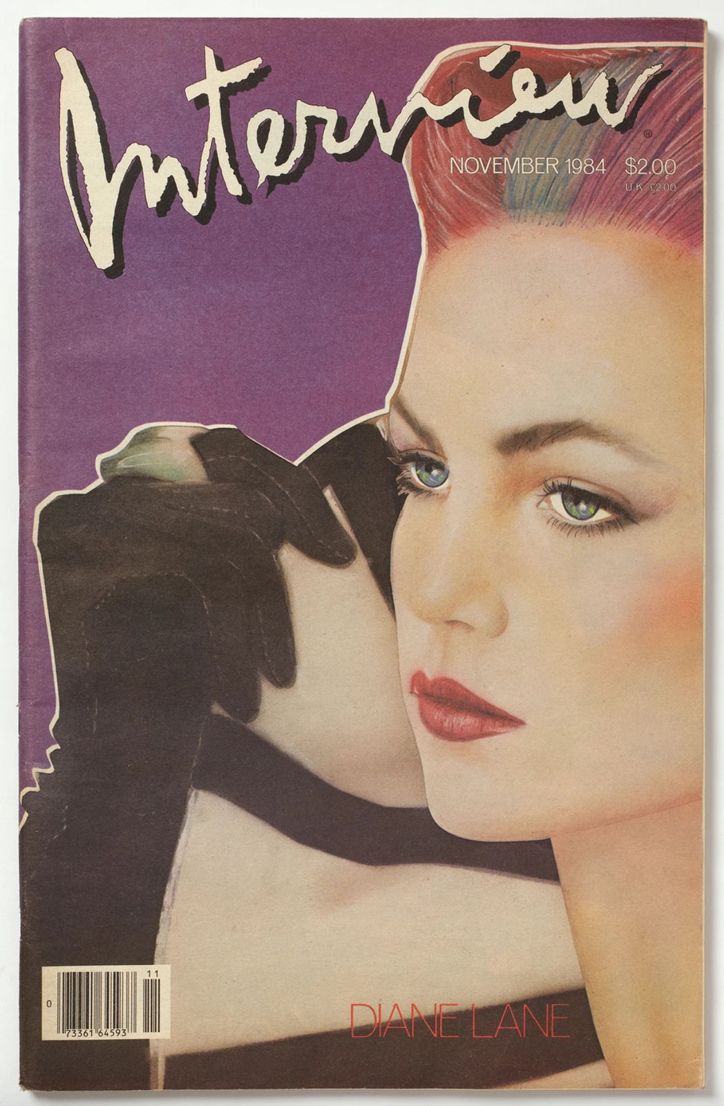 Richard Bernstein, Diane Lane (Interview Maquette), 1984