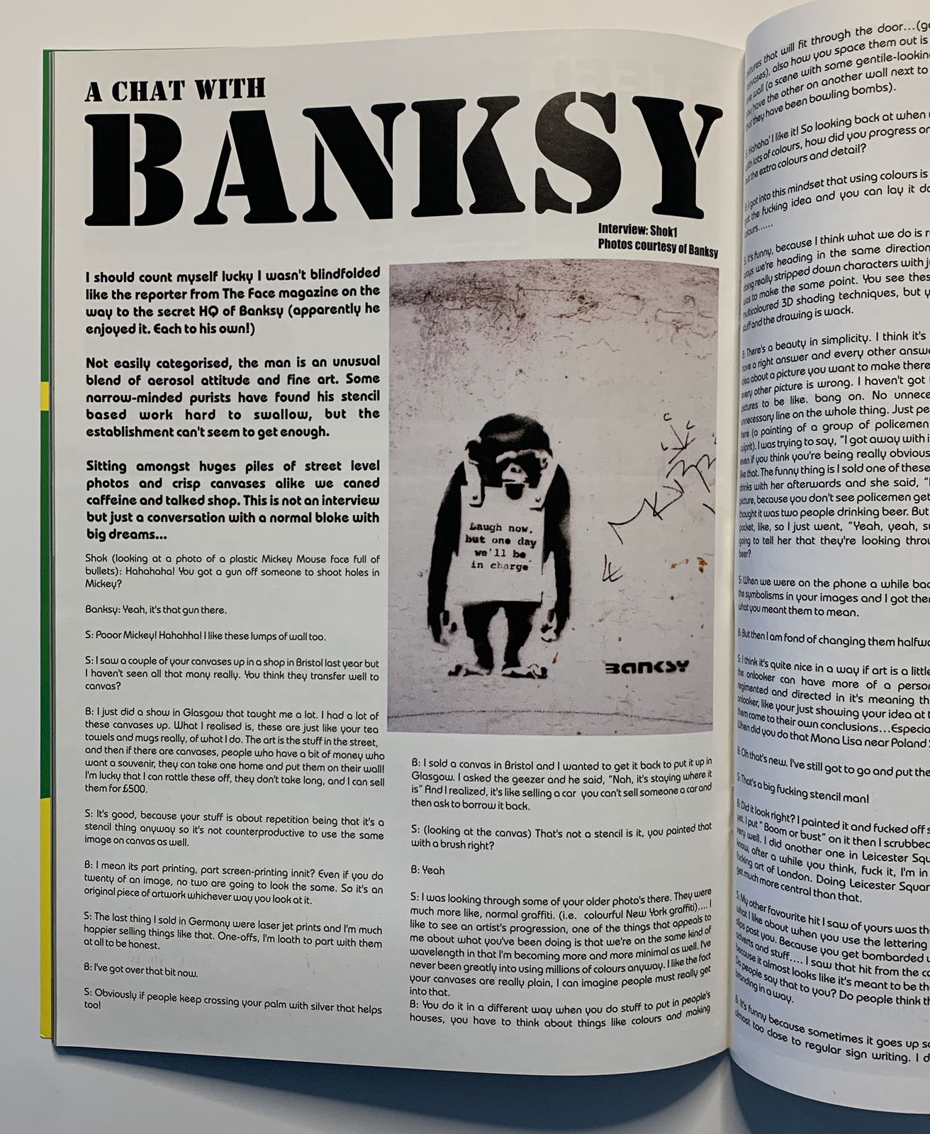 Banksy, Big Daddy magazine (Issue 7), 2001