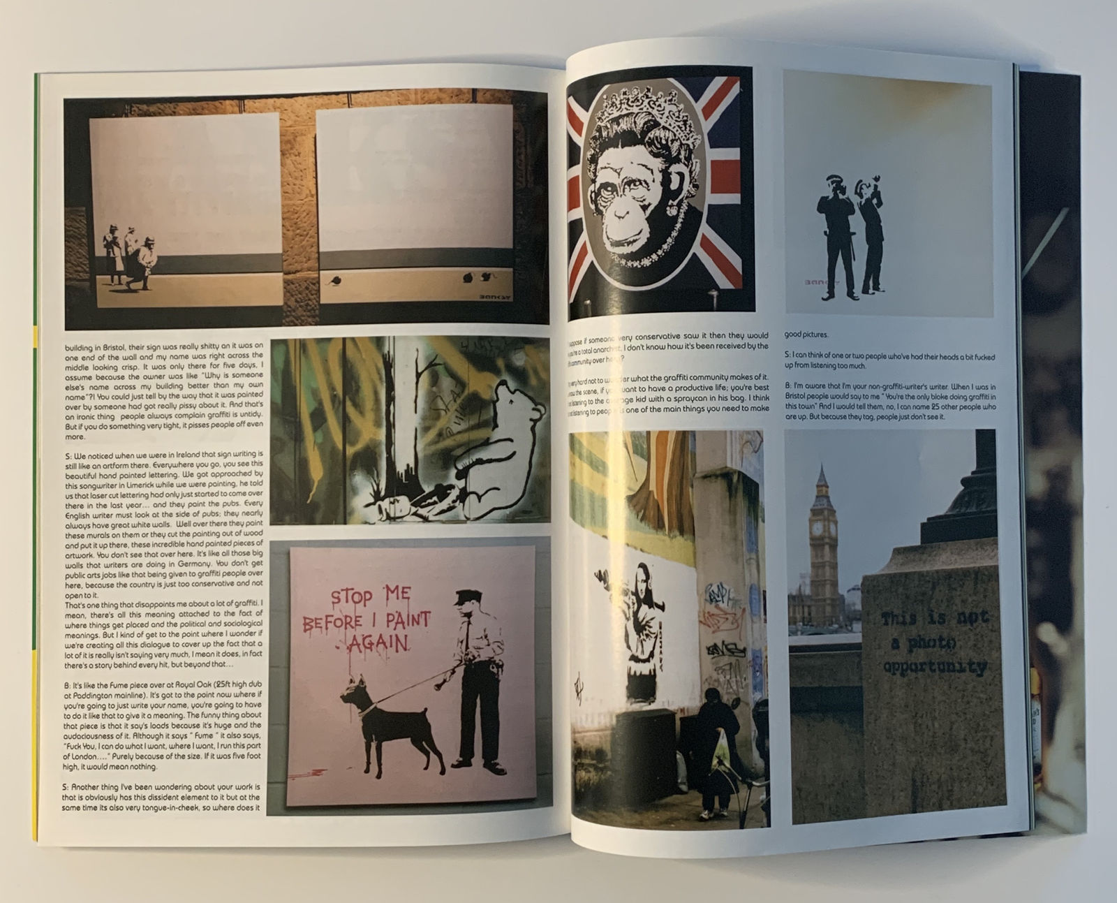 Banksy, Big Daddy magazine (Issue 7), 2001