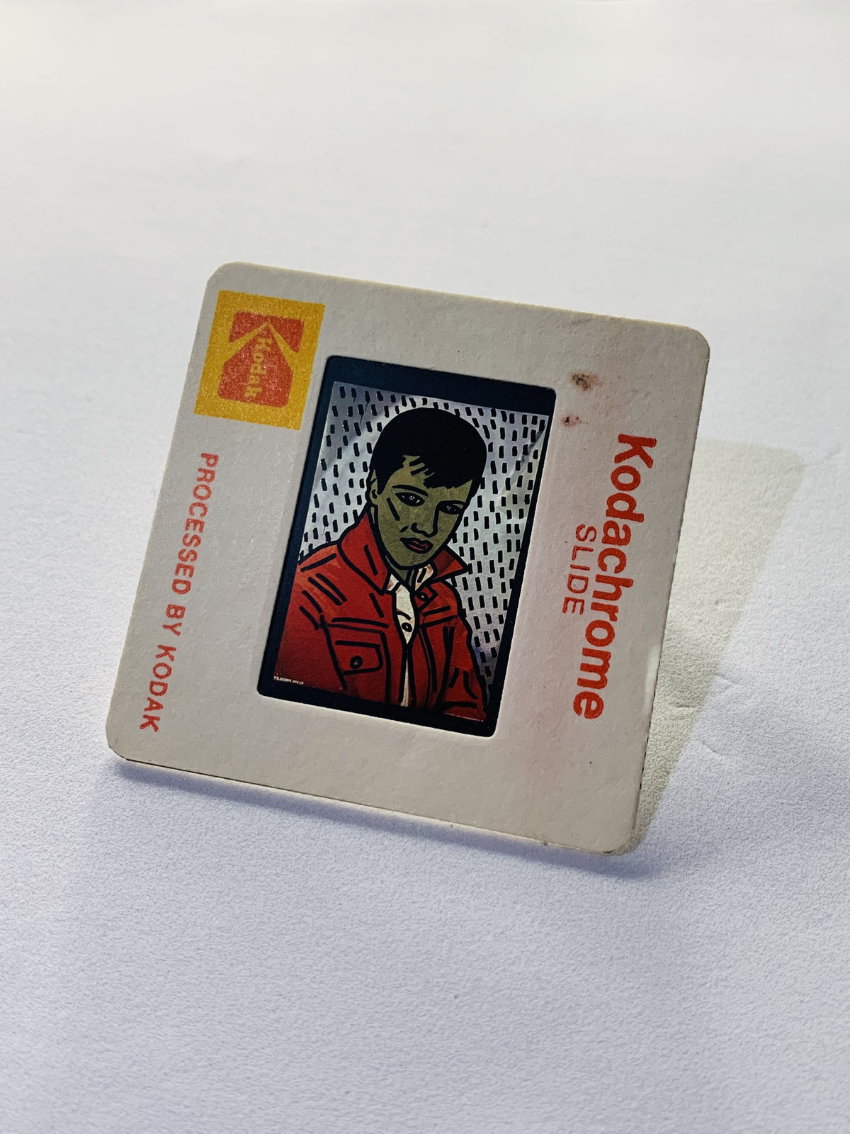 Keith Haring, P.S. 122 OPEN STUDIO BUNDLE (Studio xerox, signed letter, Kodak slides), 1980-1981