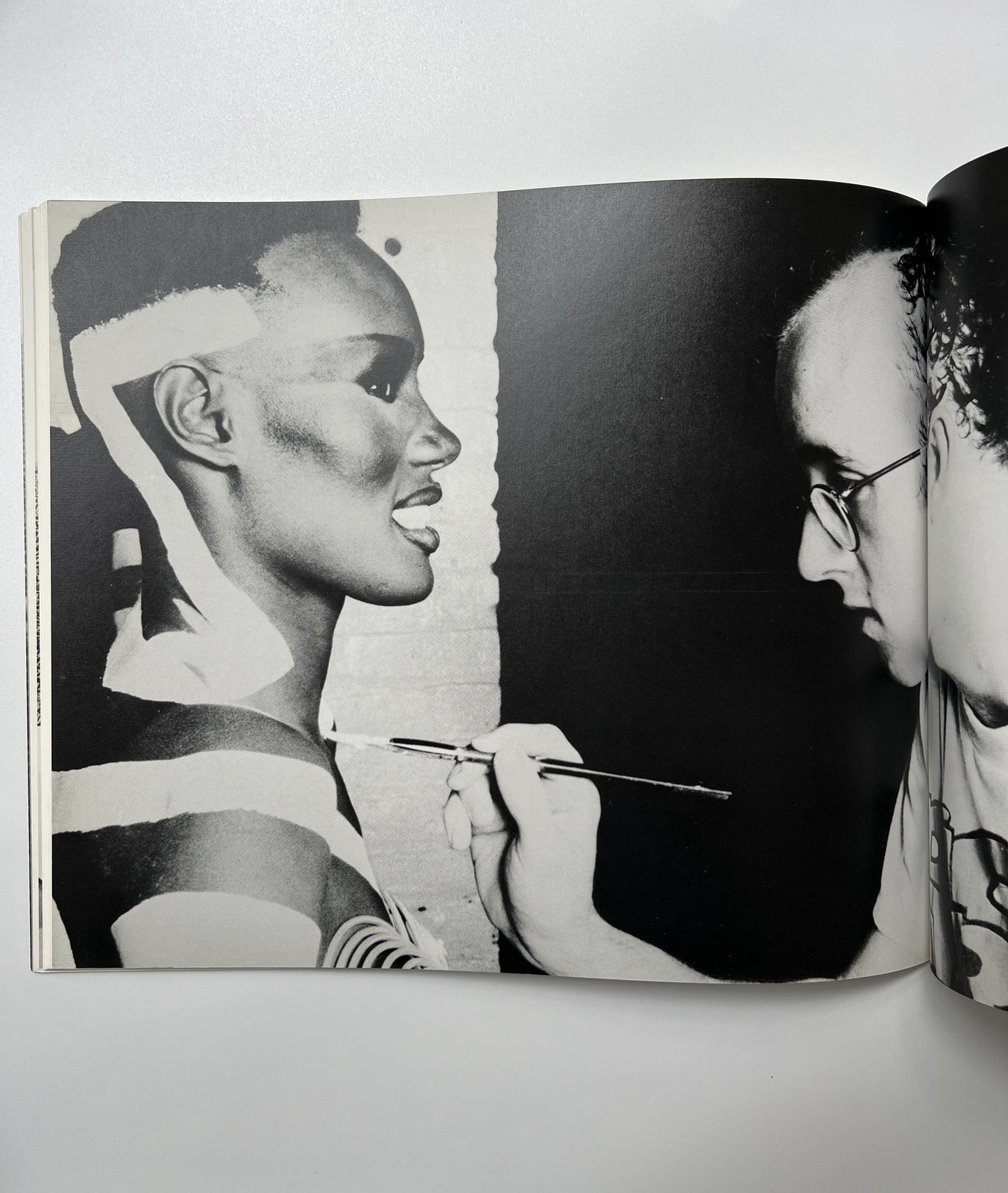 Keith Haring, 'Devil & Angel' (Stedelijk Museum catalogue + original drawings), 1986