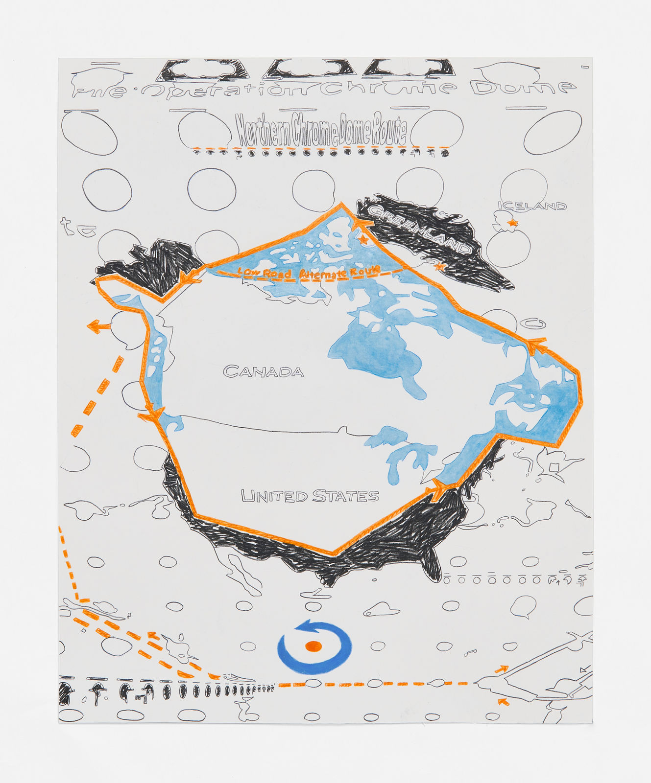 Robert Ruello, Northern Chome Dome Route,, 2023