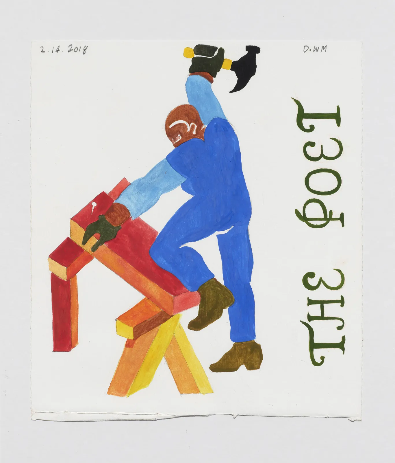 David McGee, THE POET, 2018