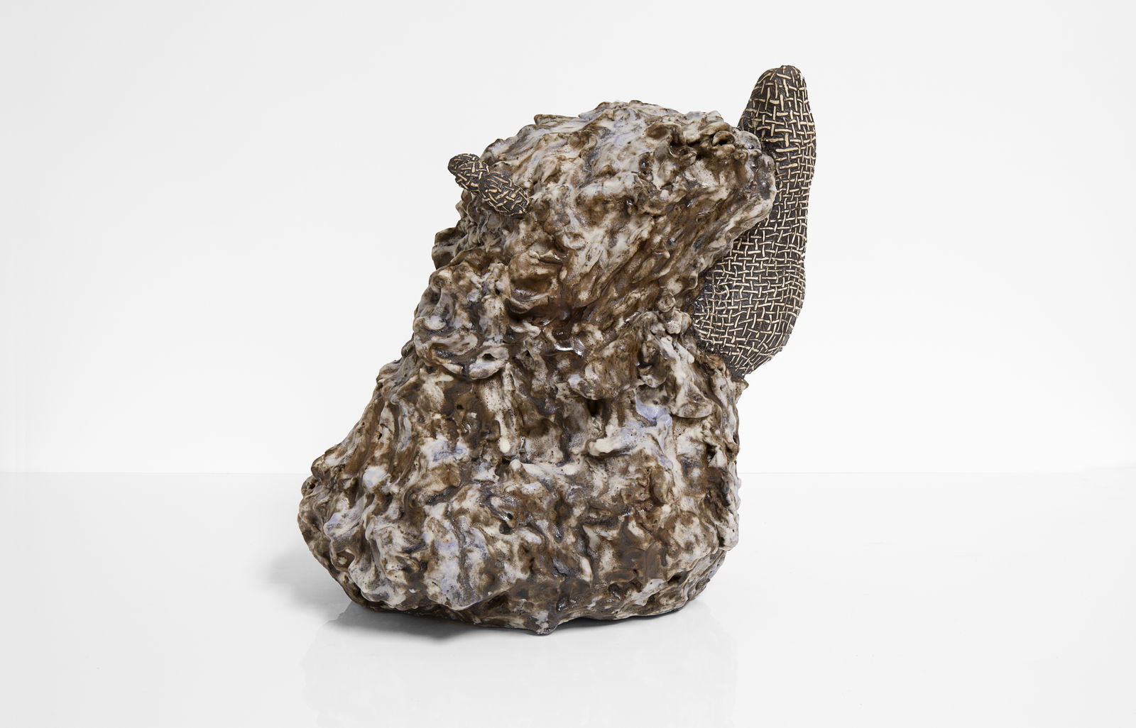 Julia Haft-Candell, Reaching Through: Lavender, Umber, 2020