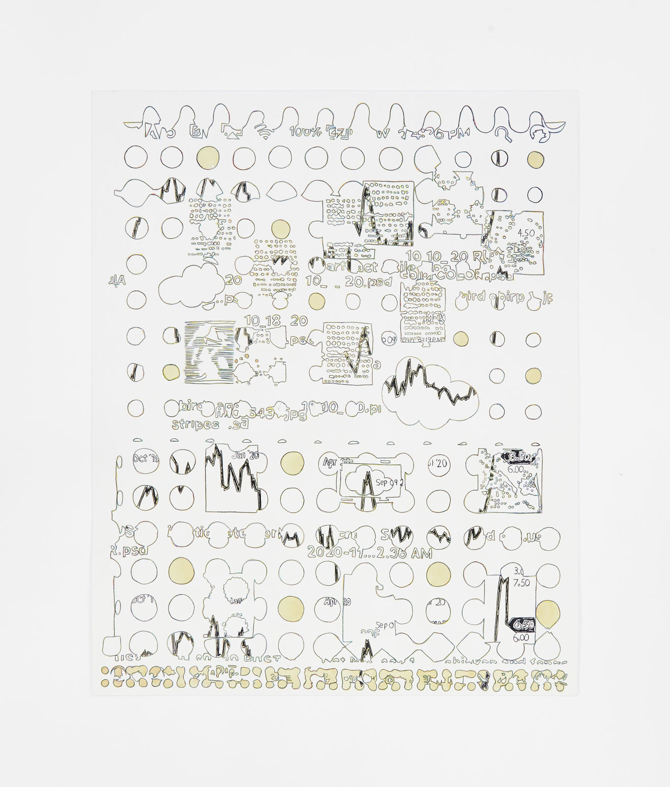 Robert Ruello, Book Mark: Game Stop Short Squeeze #2, 2021