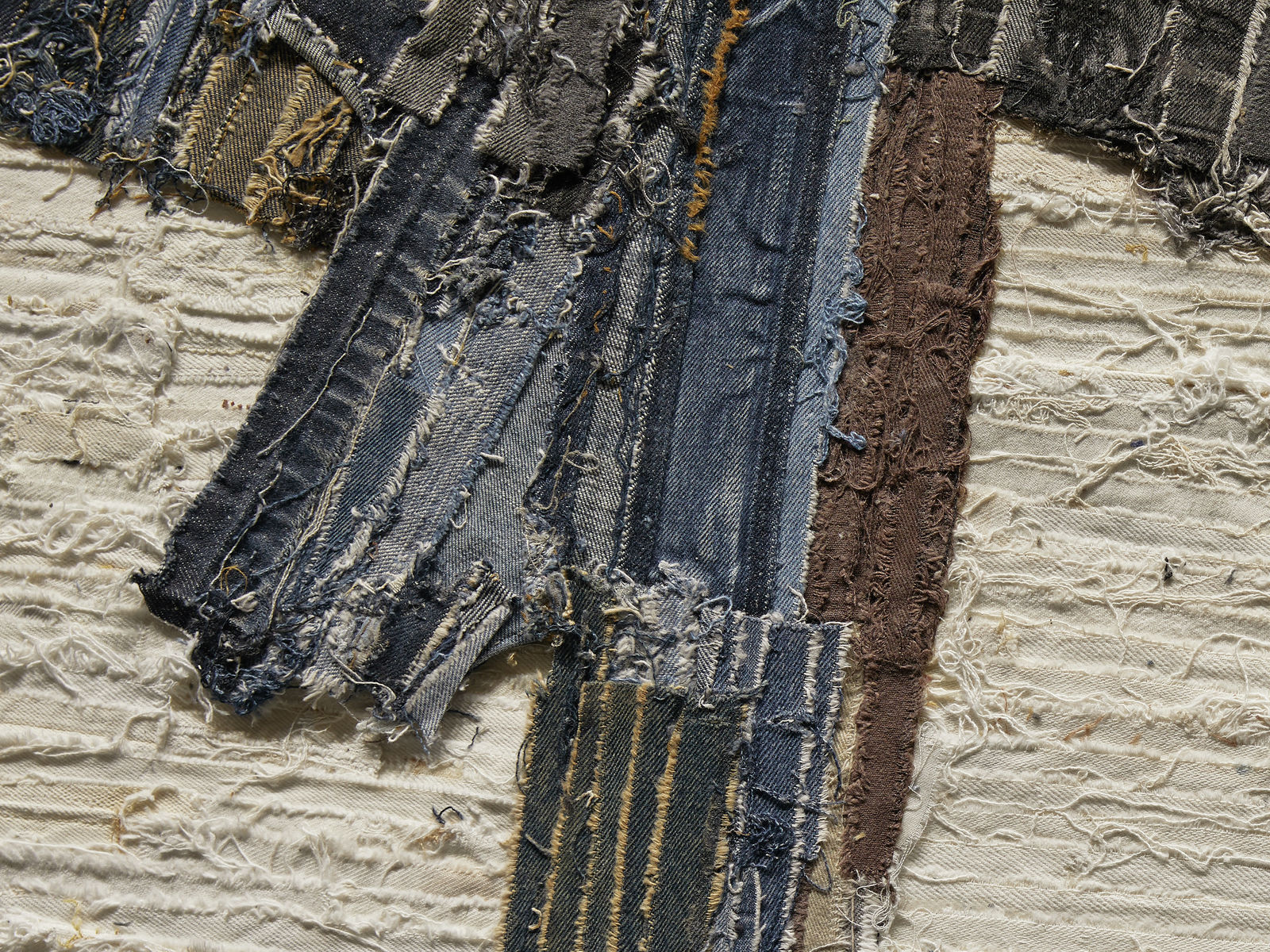 Jamal Cyrus, Blue Alluvial Glue 1 (Shape), 2022