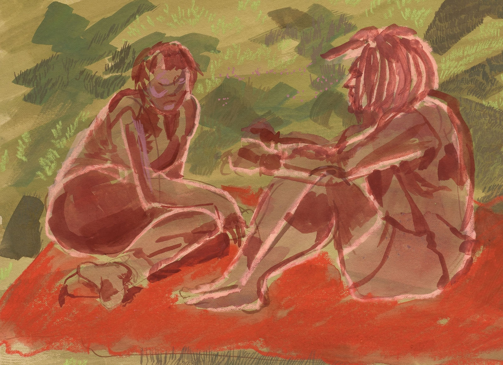 Alexis Pye, The Luncheon and the Bather, 2025