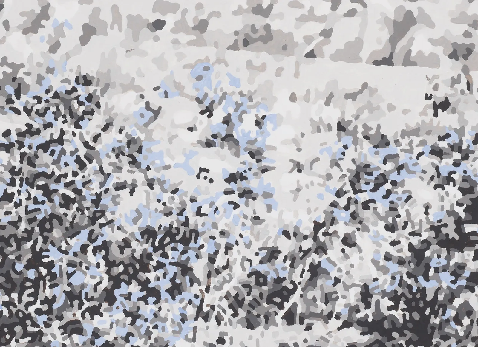 Jim Richard, Outskirts: Blue in Bloom, 2024