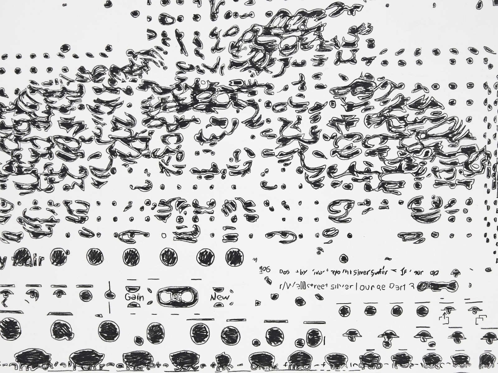 Robert Ruello, Book Mark: Silver Short Squeeze, 2021