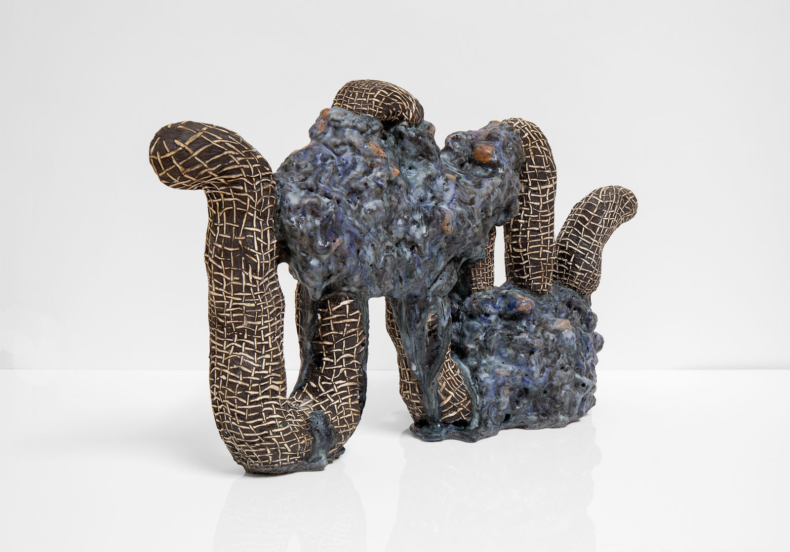 Julia Haft-Candell, Mood Chart: Blues, Orange, 2020