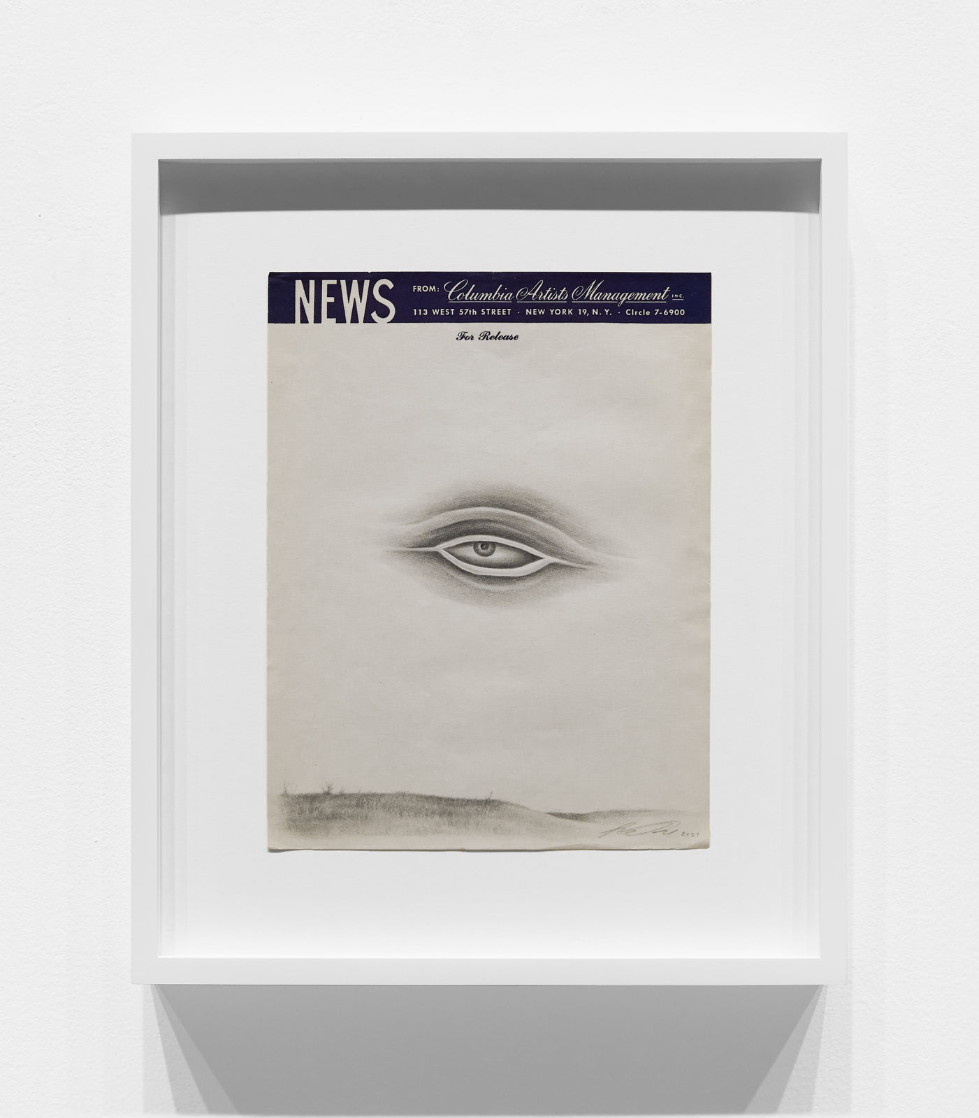 Robyn O'Neil, Columbia Artists Management - Eye in Sky, 2021
