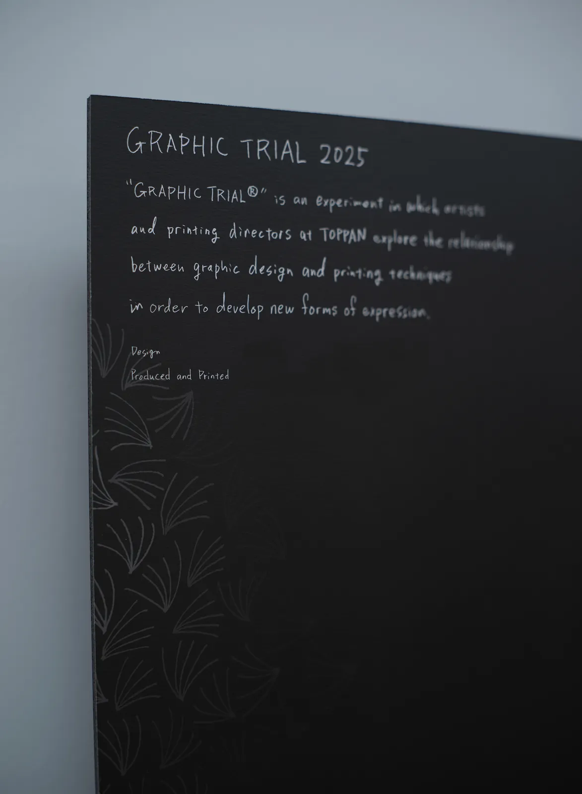 GRAPHIC TRIAL 2025 Kasane, HIDAMARI ltd. / Japan