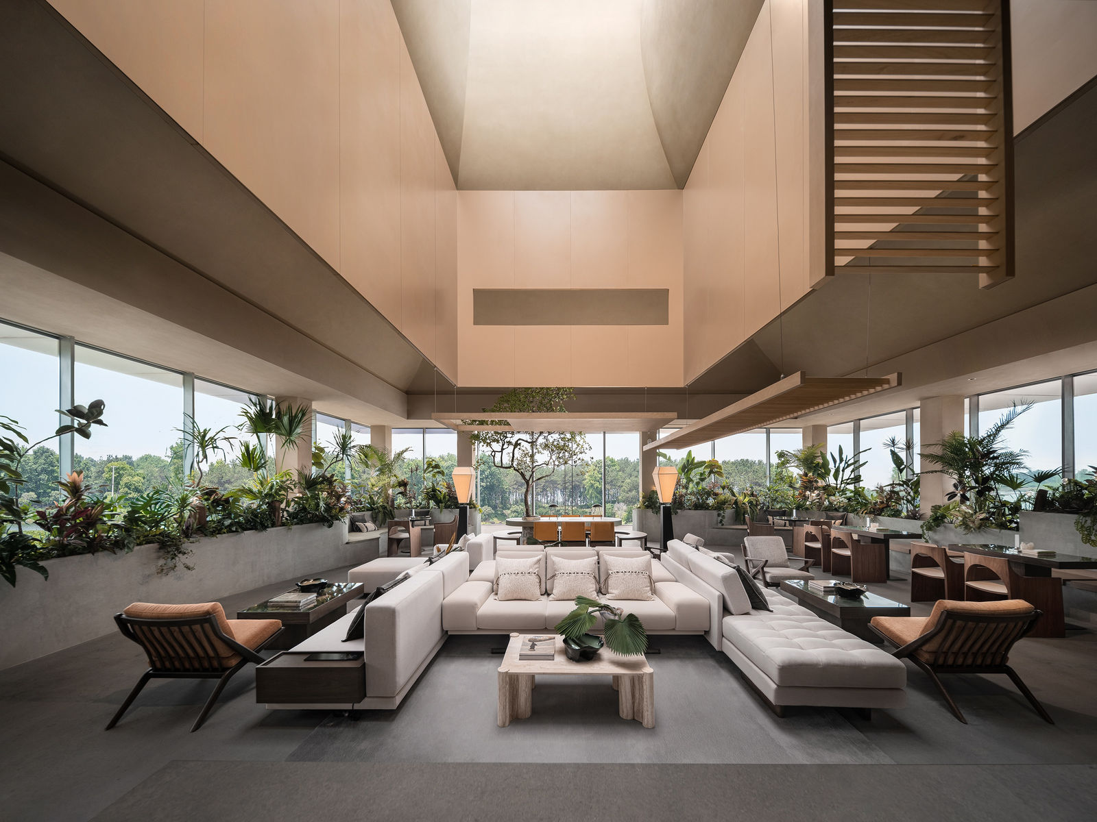 FRAGRANT LAKE / The Mainland, LSD interior design / The Mainland