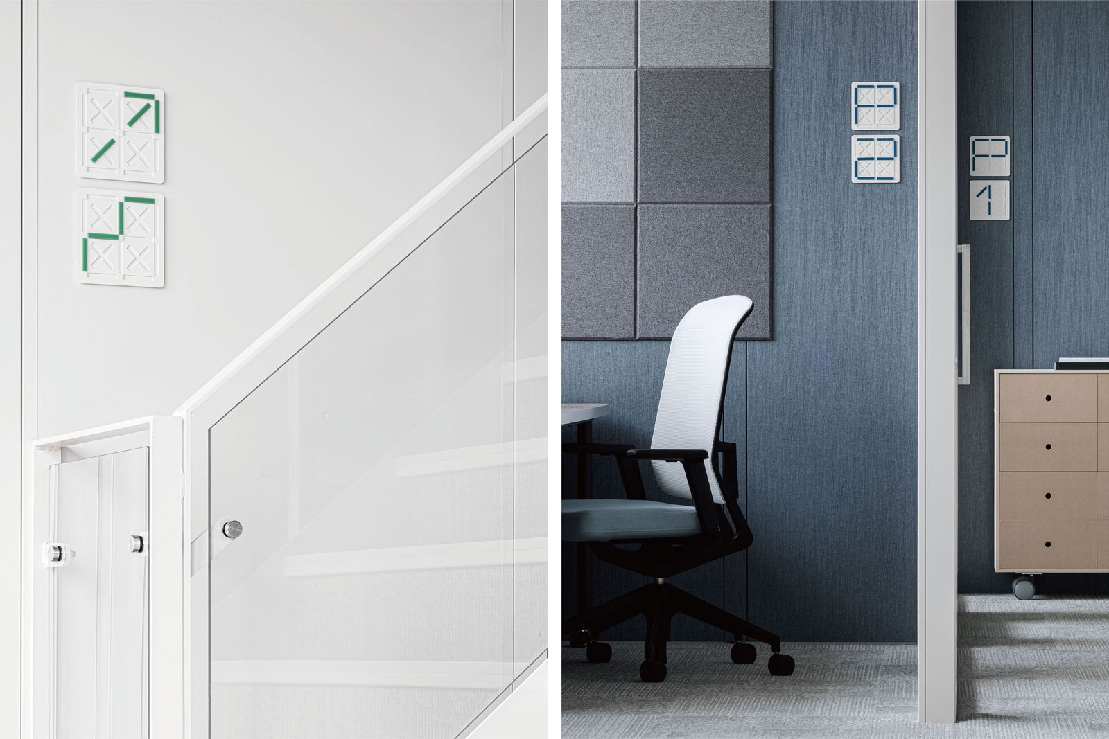 MS LAB Signage, Arata Takemoto Design Office Inc. / Japan