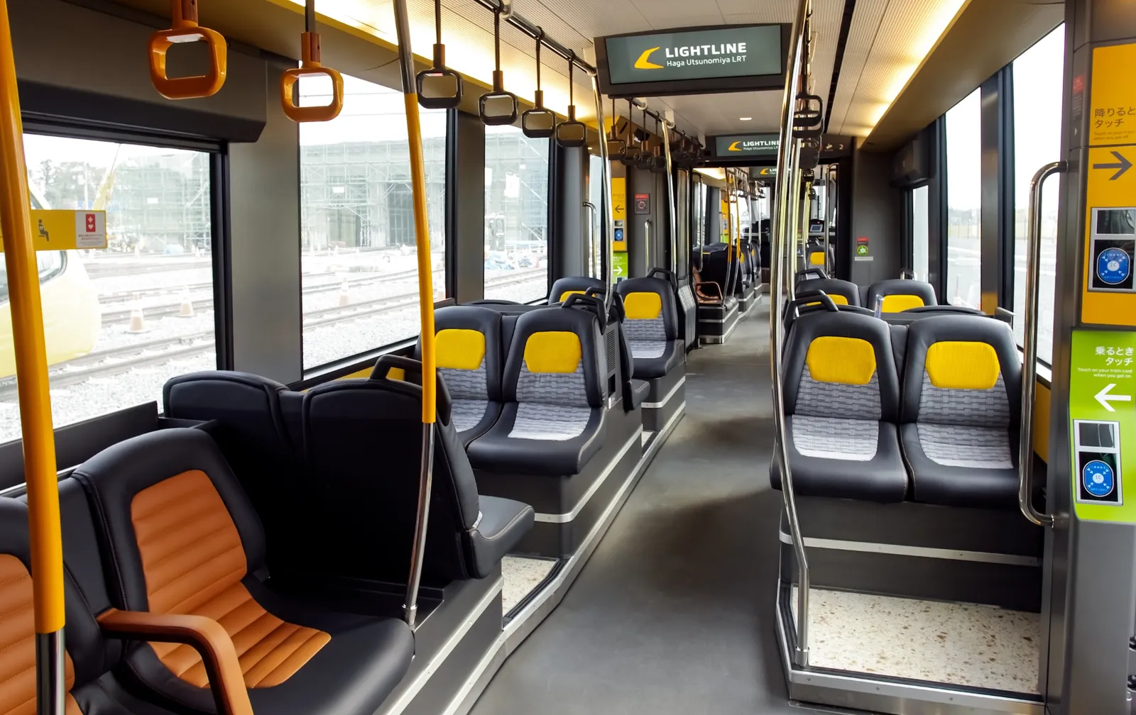 Total Design for Haga-Utsunomiya LRT, GK Industrial Design Incorporated. GK Graphics Incorporated. GK Sekkei Incorporated. / Japan