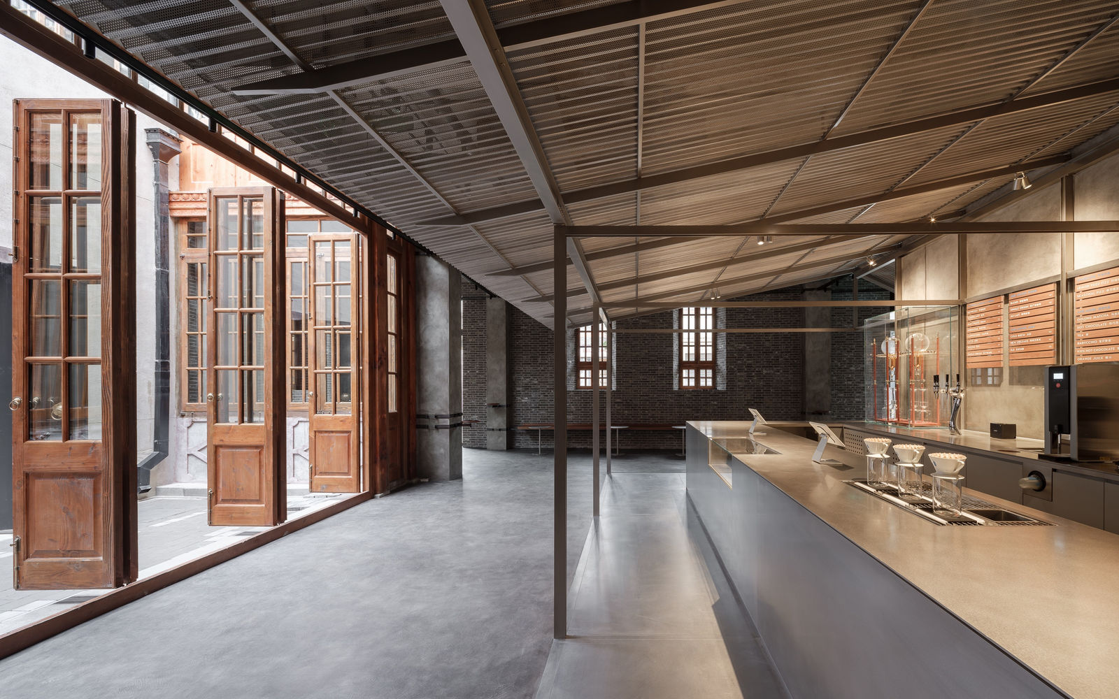 Blue Bottle Zhang Yuan Cafe / The Mainland, Neri&Hu Design and Research Office / The Mainland