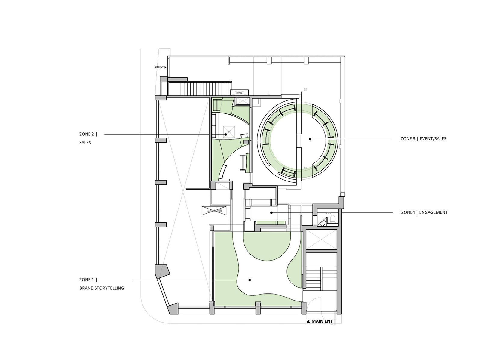 LONDON UNDERGROUND POPUP STORE / Korea, Showmakers / Korea