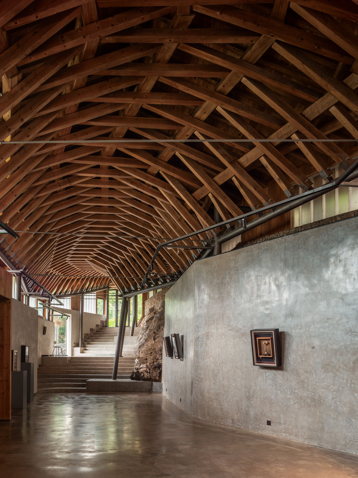 Dwelling on the Mountainside: Jiuceng Art Gallery / Chinese Mainland, Atelier Lu+Architects / Chinese Mainland
