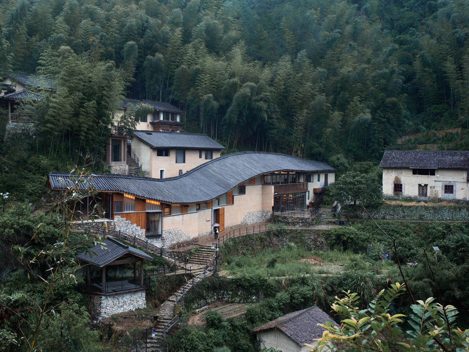 Dwelling on the Mountainside: Jiuceng Art Gallery / Chinese Mainland, Atelier Lu+Architects / Chinese Mainland
