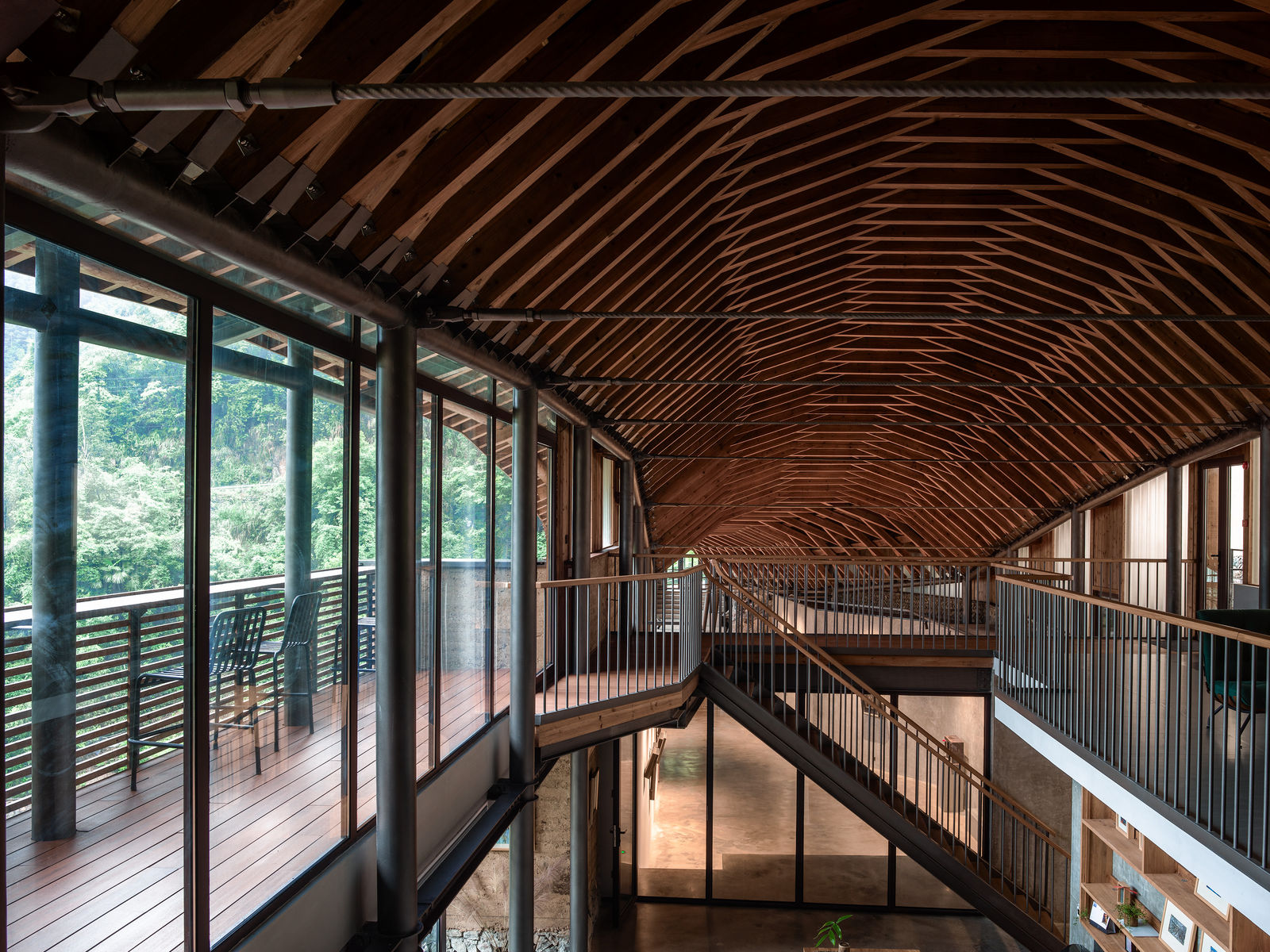 Dwelling on the Mountainside: Jiuceng Art Gallery / Chinese Mainland, Atelier Lu+Architects / Chinese Mainland