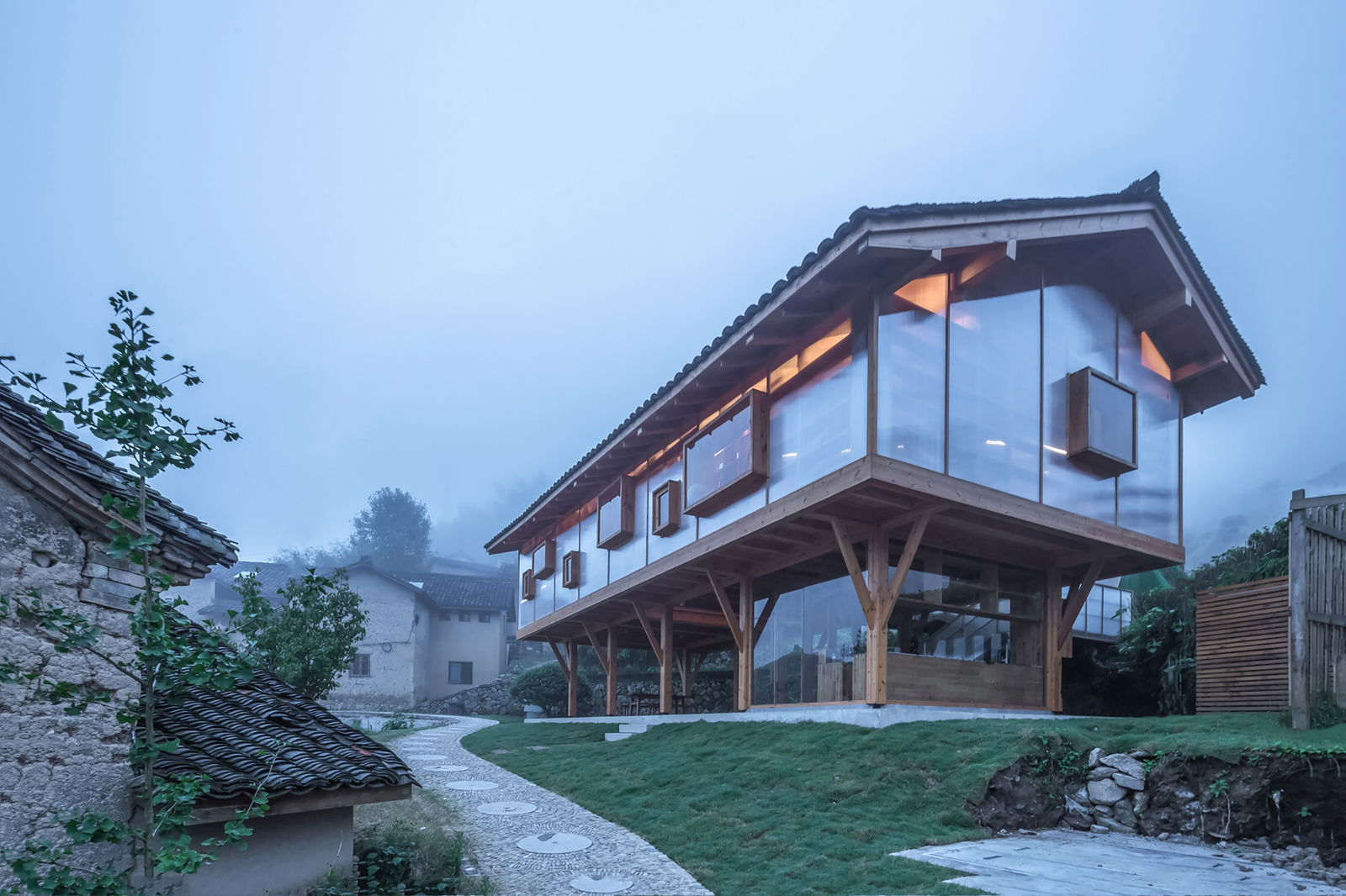 Mountain House in Mist / Mainland China, Shulin Architectural Design / Mainland China