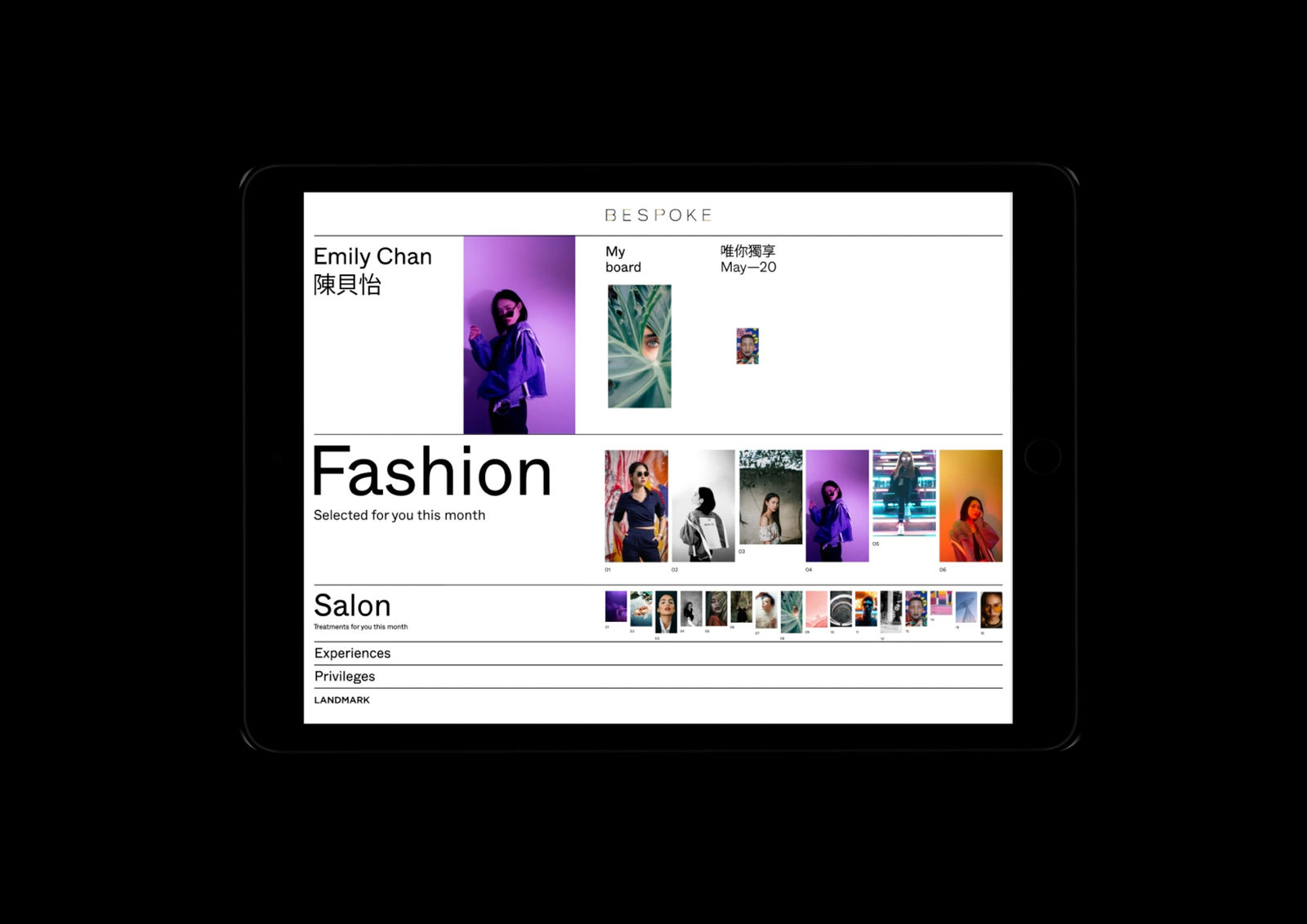 BESPOKE, Alphabetical / United Kingdom