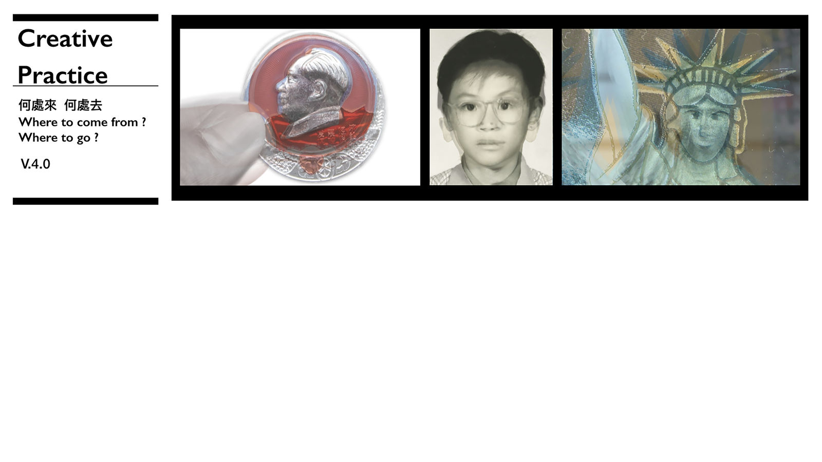 Where to go? Where to come from? V.4.0, HUNG Keung + imhk lab. Ltd. / Hong Kong