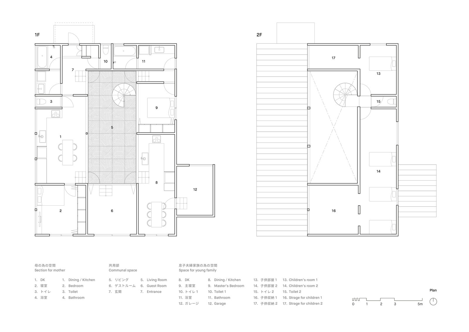 Dan Dan Dan House / Japan, 2id Architects / Japan