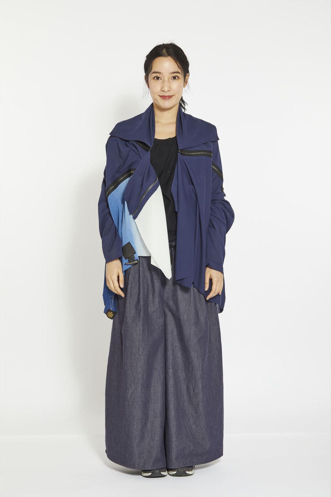 [WEARABLE ART/Coat Stole] - 6 ways to wear, MICHAIL LTD. / Japan