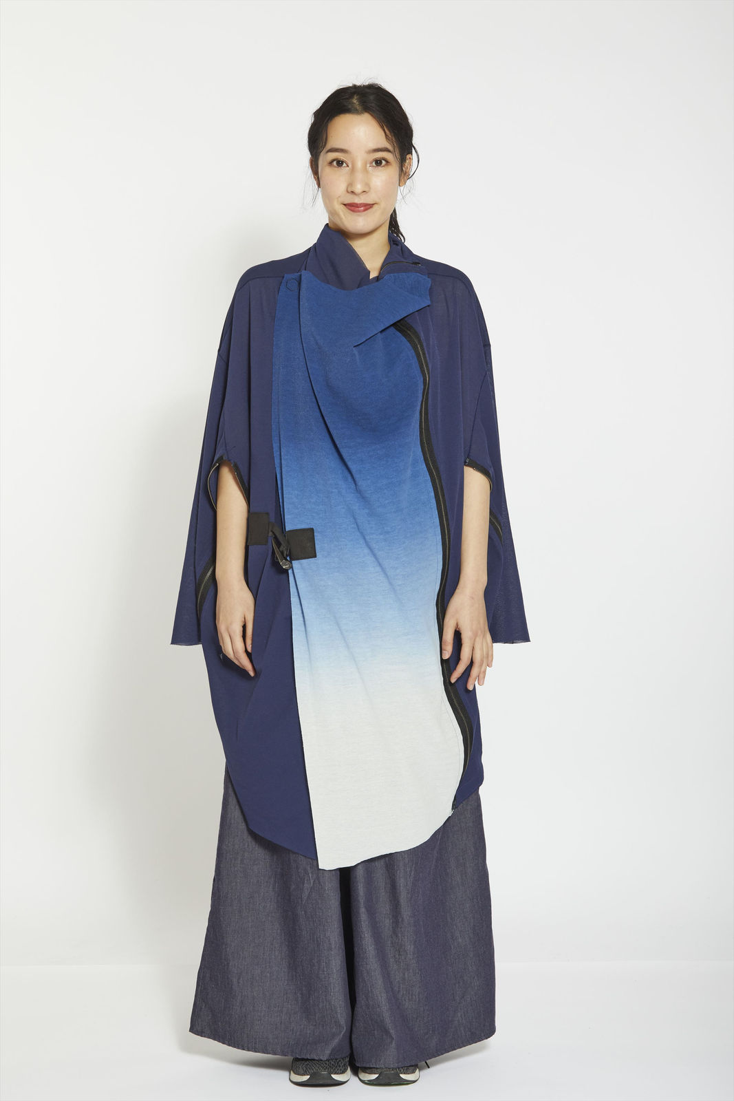 [WEARABLE ART/Coat Stole] - 6 ways to wear, MICHAIL LTD. / Japan