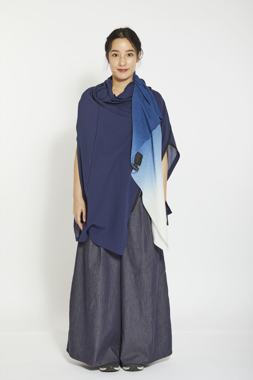 [WEARABLE ART/Coat Stole] - 6 ways to wear, MICHAIL LTD. / Japan