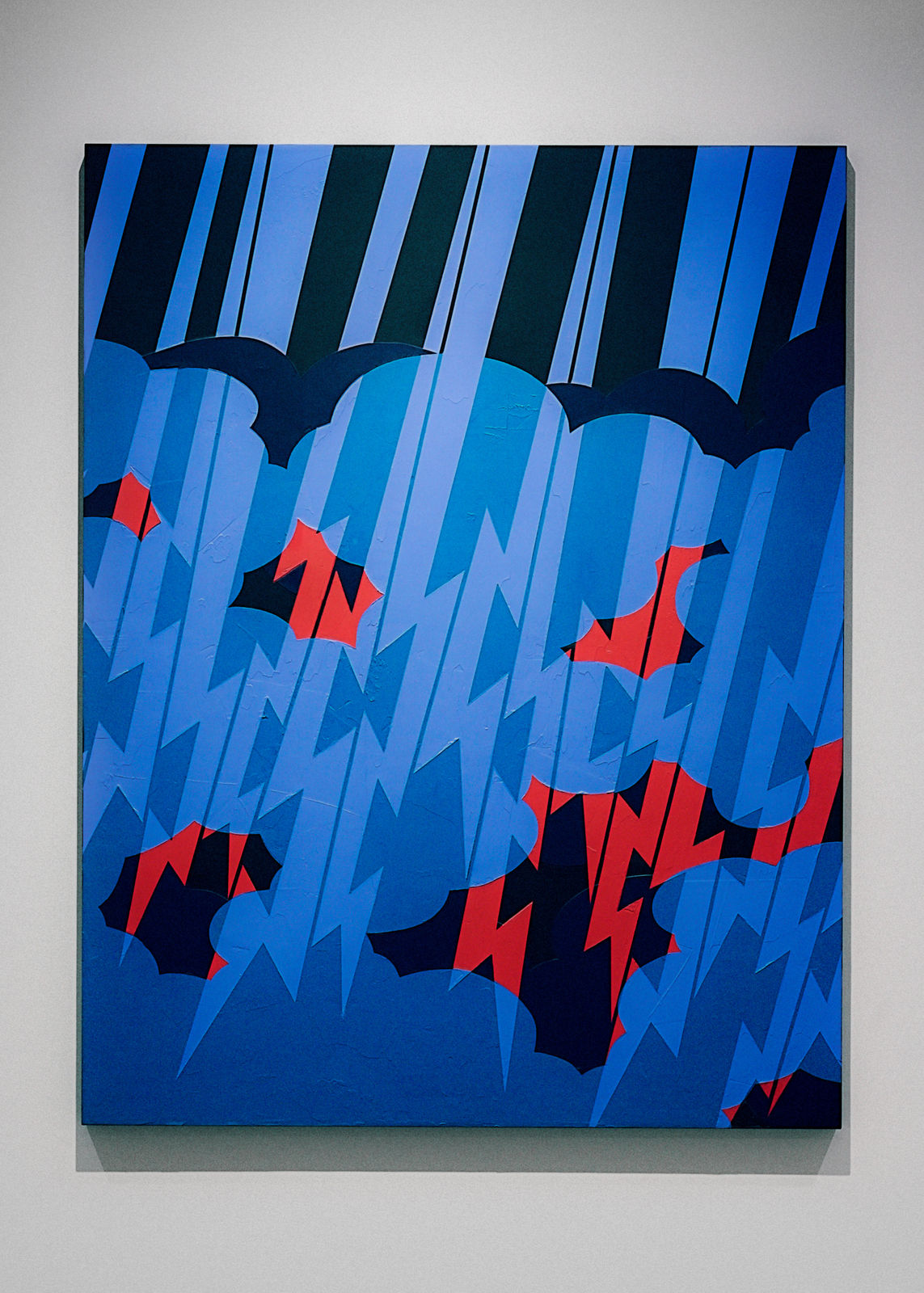 Noritaka Tatehana, Descending Painting Series, 2019