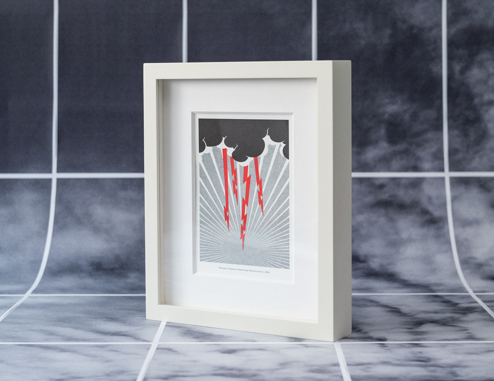 〈05〉Descending Painting Print #1, 2020