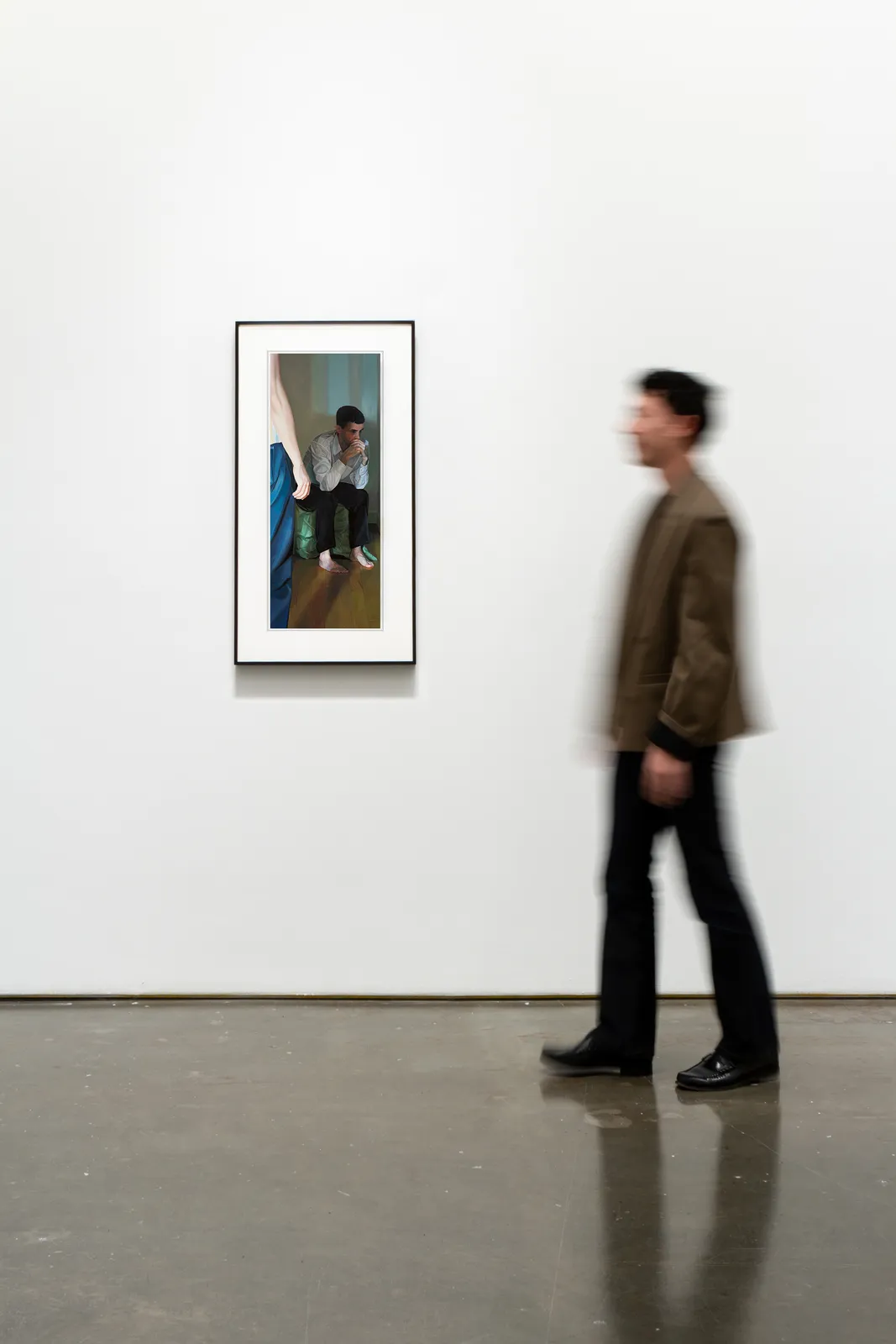 [Installation View] Linus Borgo (American, b. 1995) The Impossibility of Unlearning, 2026 Signed, Titled, Dated, and Editioned Recto in Pencil Archival Pigment Print on Hahnemühle Bamboo Paper Image: 30” x 12” (76 x 30.5 cm) Sheet: 34” x 16” (86.5 x 40.5 cm) Edition of 15 plus 3 artist's proofs