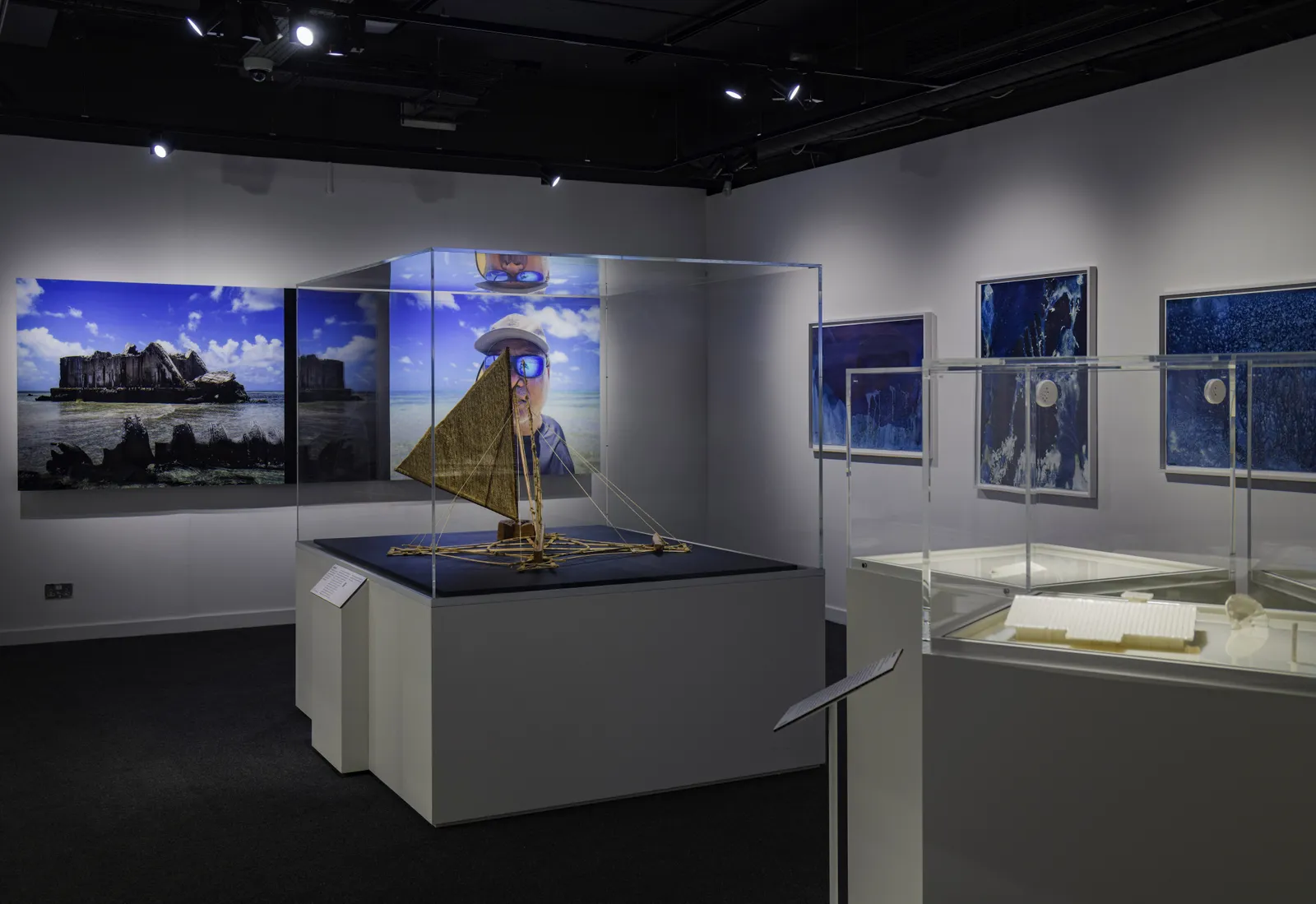 [Installation View] K&otilde;mij Mour Ijin/Our Life is Here National Maritime Museum, Greenwich, London, U.K. November 25, 2025 &ndash; June 14, 2026 By kind permission of Cape Farewell. Photo: National Maritime Museum, Greenwich, London