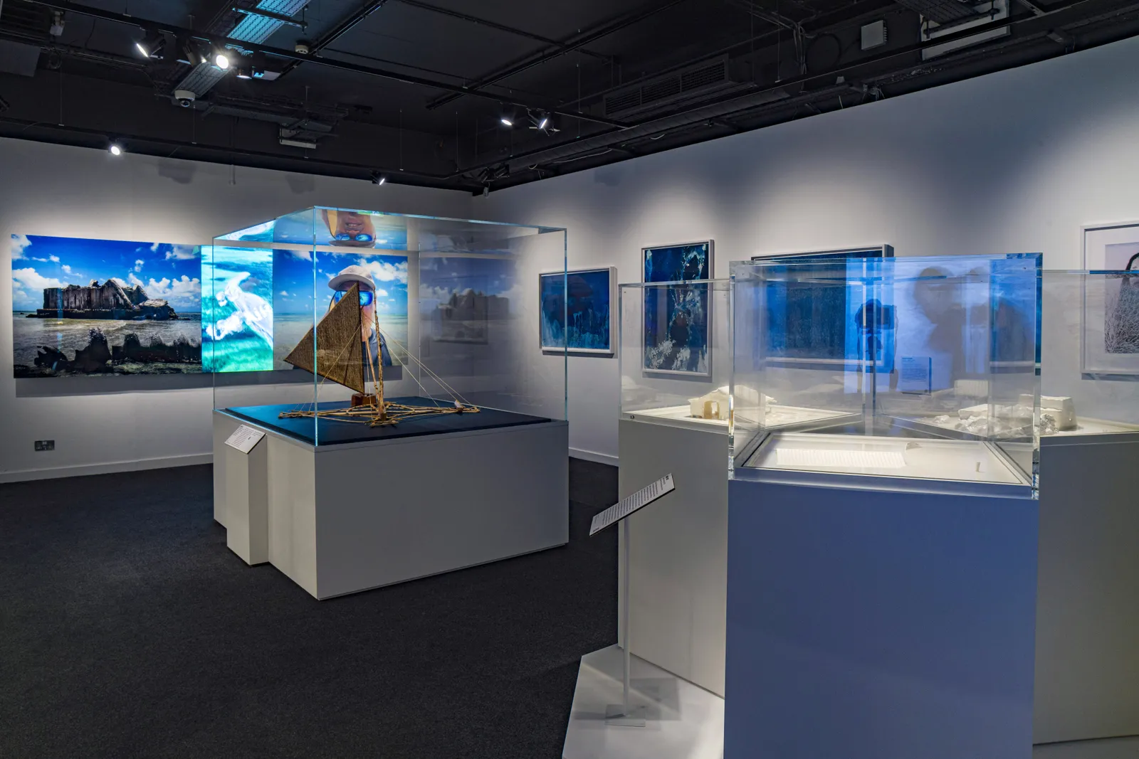[Installation View] K&otilde;mij Mour Ijin/Our Life is Here National Maritime Museum, Greenwich, London, U.K. November 25, 2025 &ndash; June 14, 2026 By kind permission of Cape Farewell. Photo: National Maritime Museum, Greenwich, London