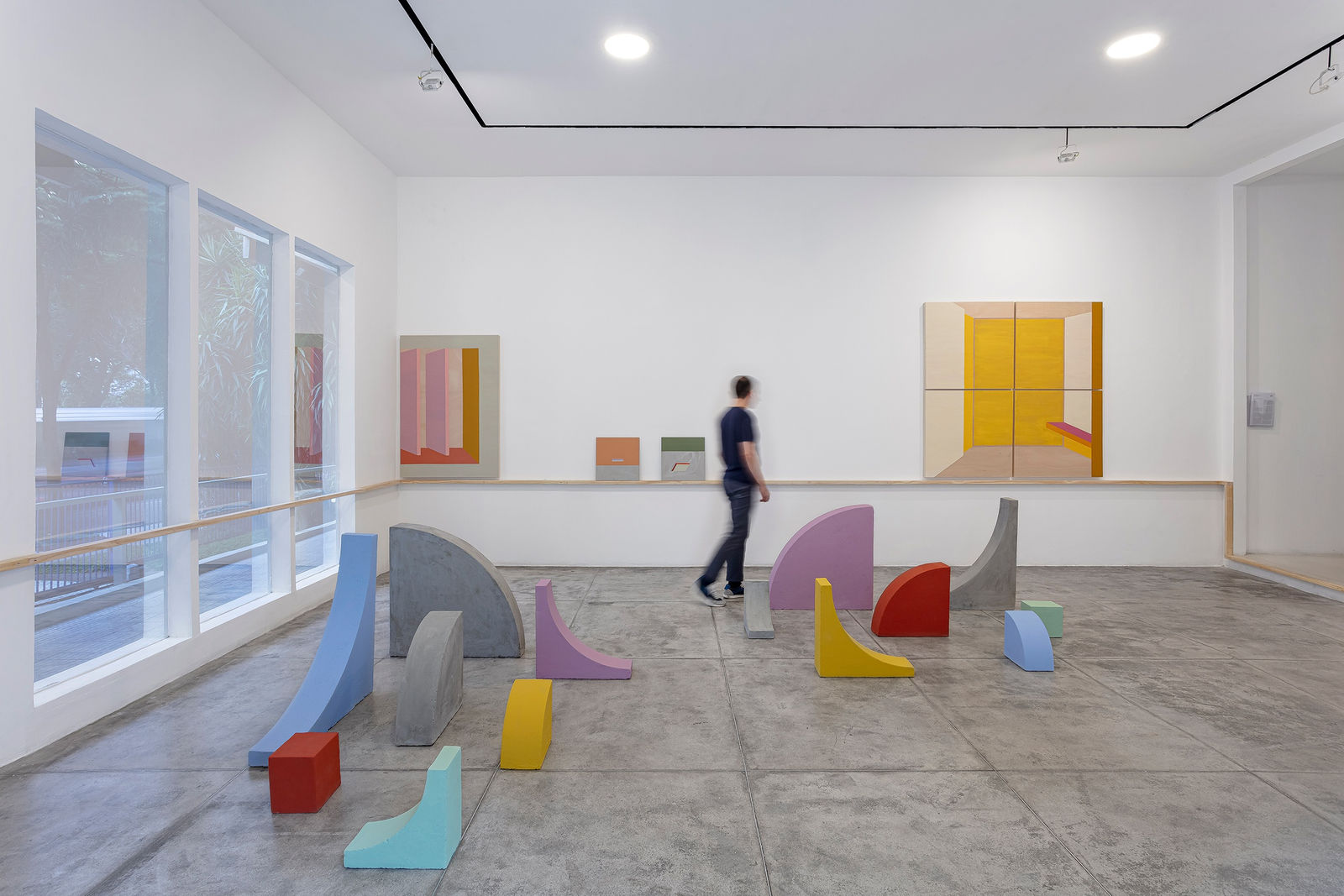 CAROLINA MARTINEZ: TODAVIA, CAMINHAR @ Galeria Marilia Razuk, 2023. Foto (Photo) Filipe Berndt