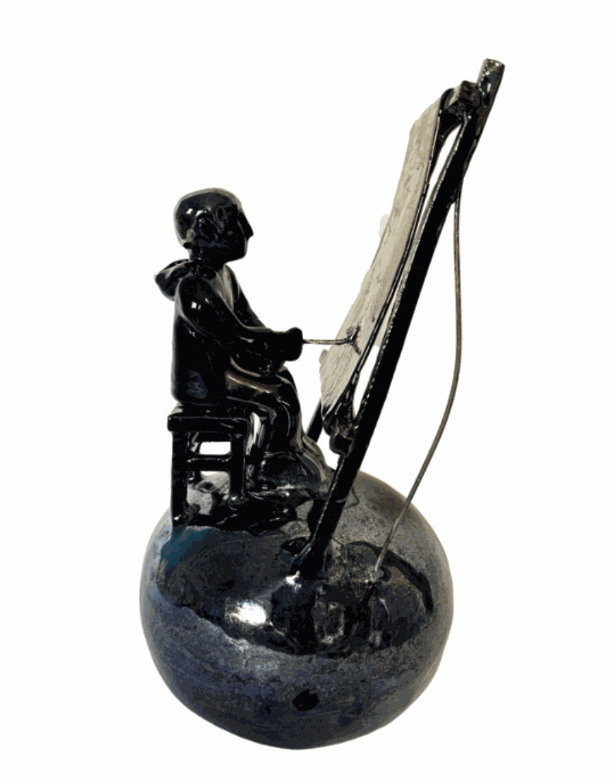 Seba Calfuqueo, Imagen País, Ngerekafe (tejedor), inspirado en Ange Cayuman,, 2024